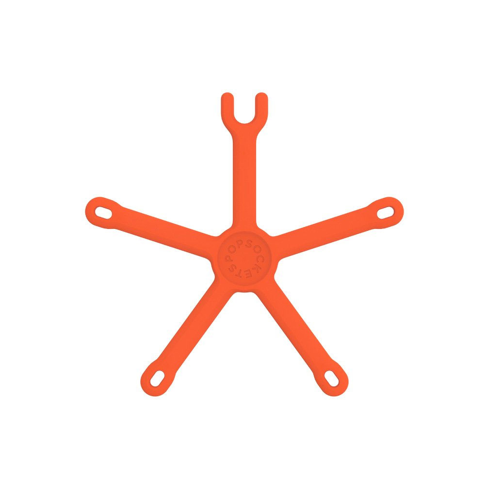 Picture of Popsockets PopMount 2 Flex  Flexible Stand Hold Stand Mount your device anywhere any position creation and on the go photography as Tripod desk mount (Orange)
