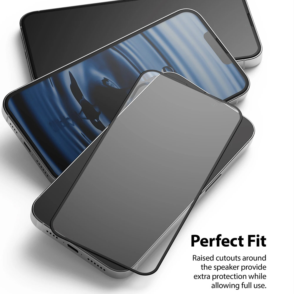Picture of  Apple iPhone 13 Pro 6.1 Screen Protector | Ringke Invisible Defender Glass Tempered Glass Screen Protector for Apple iPhone 13 iPhone 13 Pro 6.1 (Clear)