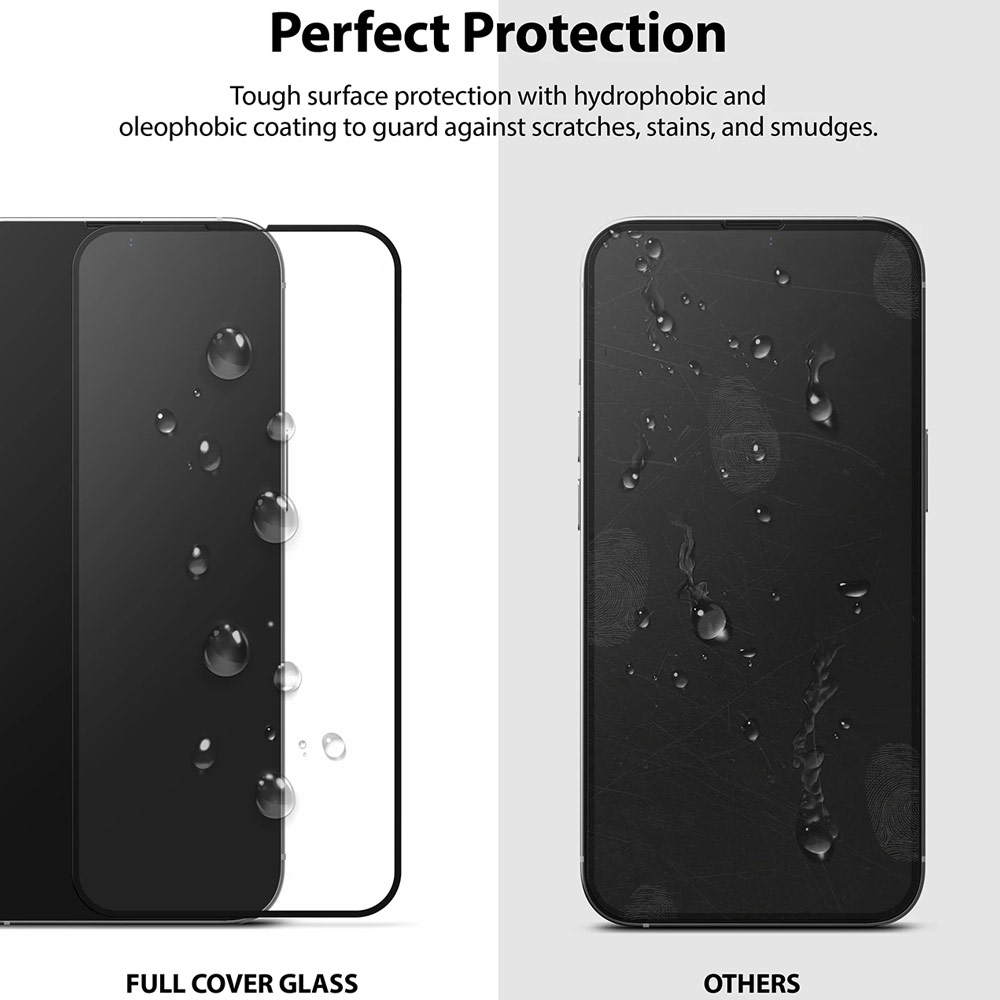 Picture of  Apple iPhone 13 Pro 6.1 Screen Protector | Ringke Invisible Defender Glass Tempered Glass Screen Protector for Apple iPhone 13 iPhone 13 Pro 6.1 (Clear)