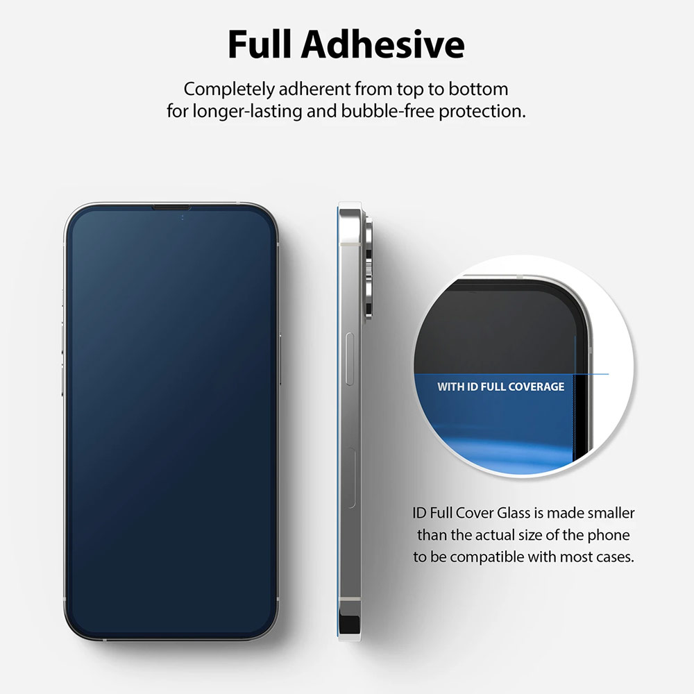 Picture of  Apple iPhone 13 Pro 6.1 Screen Protector | Ringke Invisible Defender Glass Tempered Glass Screen Protector for Apple iPhone 13 iPhone 13 Pro 6.1 (Clear)