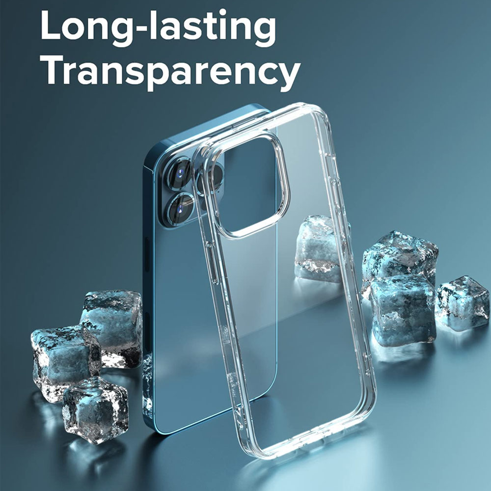 Picture of  Apple iPhone 13 Pro 6.1 Case | Ringke Fusion Protection Case for Apple iPhone 13 Pro 6.1 (Clear)