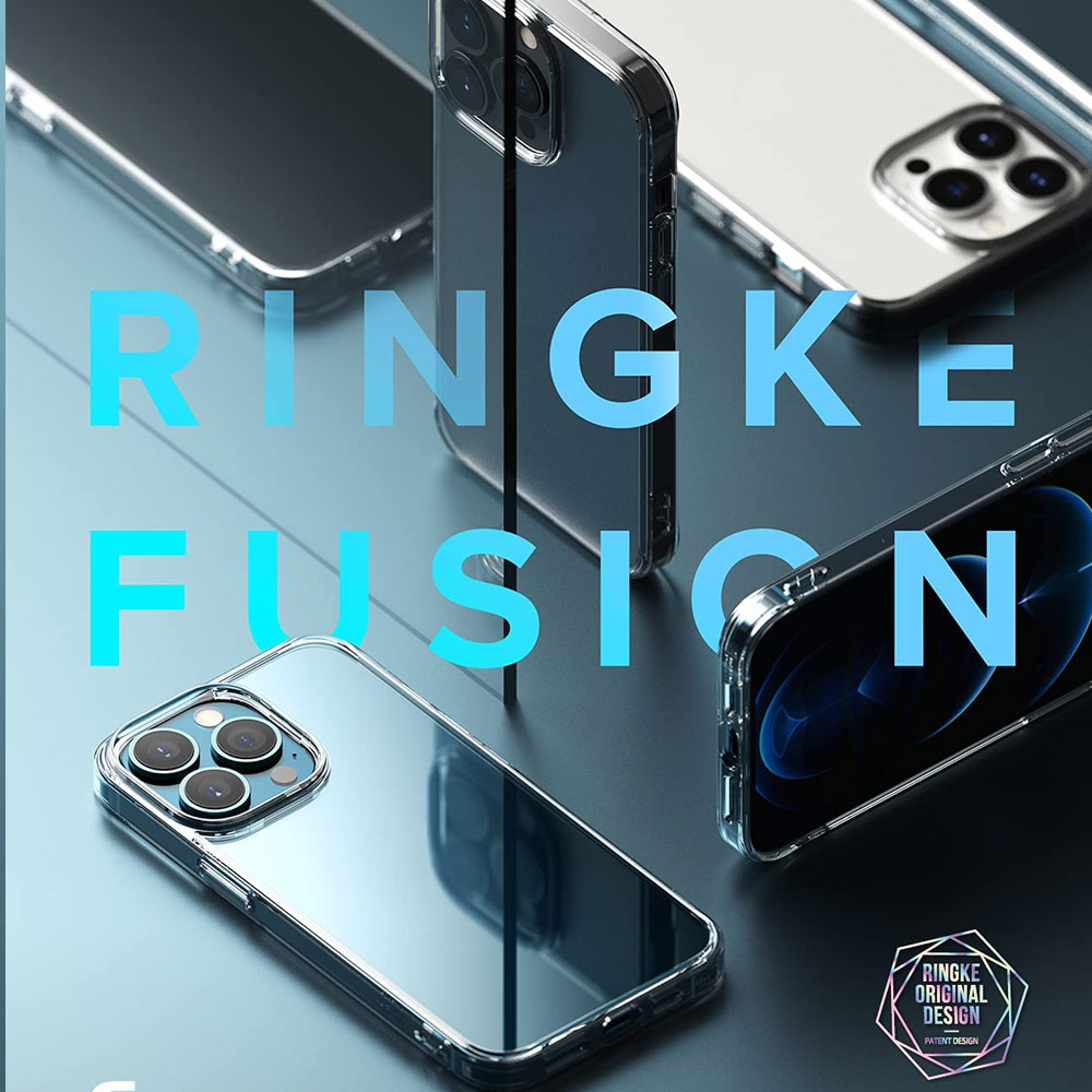 Picture of  Apple iPhone 13 Pro 6.1 Case | Ringke Fusion Protection Case for Apple iPhone 13 Pro 6.1 (Clear)