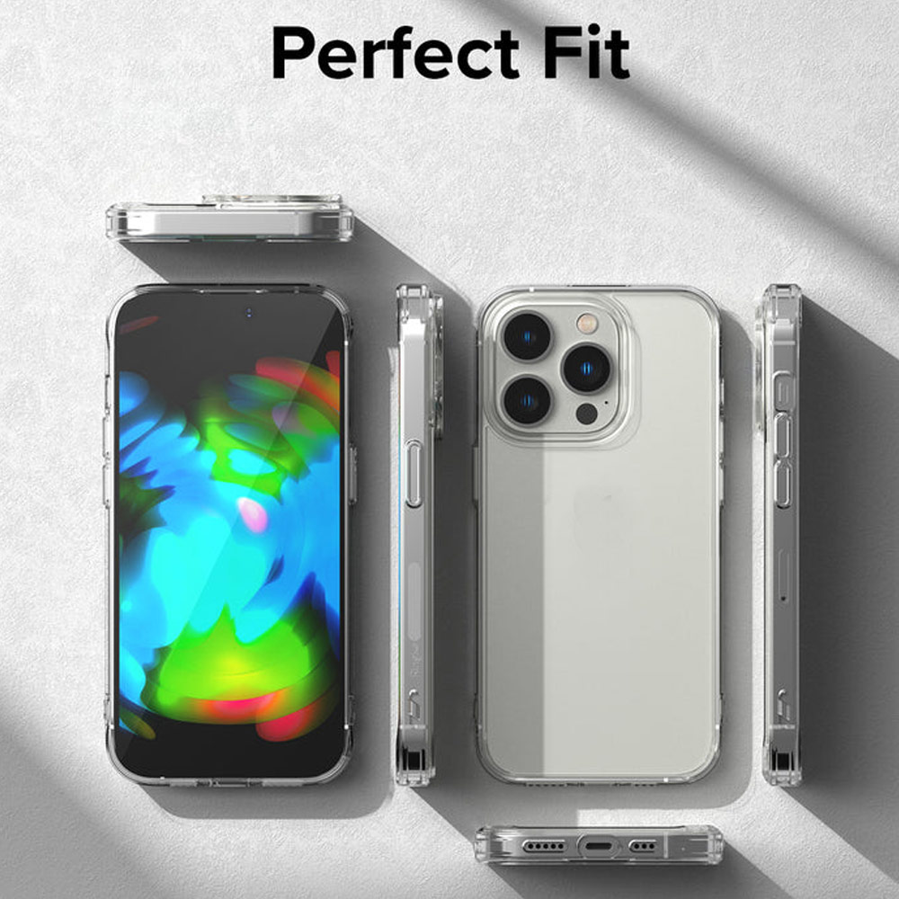 Picture of  Apple iPhone 14 Pro Max 6.7 Case | Ringke Fusion Protection Case for Apple iPhone 14 Pro Max 6.7 (Clear)