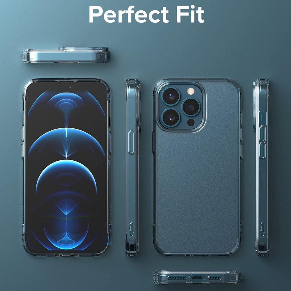 Picture of  Apple iPhone 13 Pro 6.1 Case | Ringke Fusion Matte Protection Case for Apple iPhone 13 Pro 6.1 (Matte Clear)