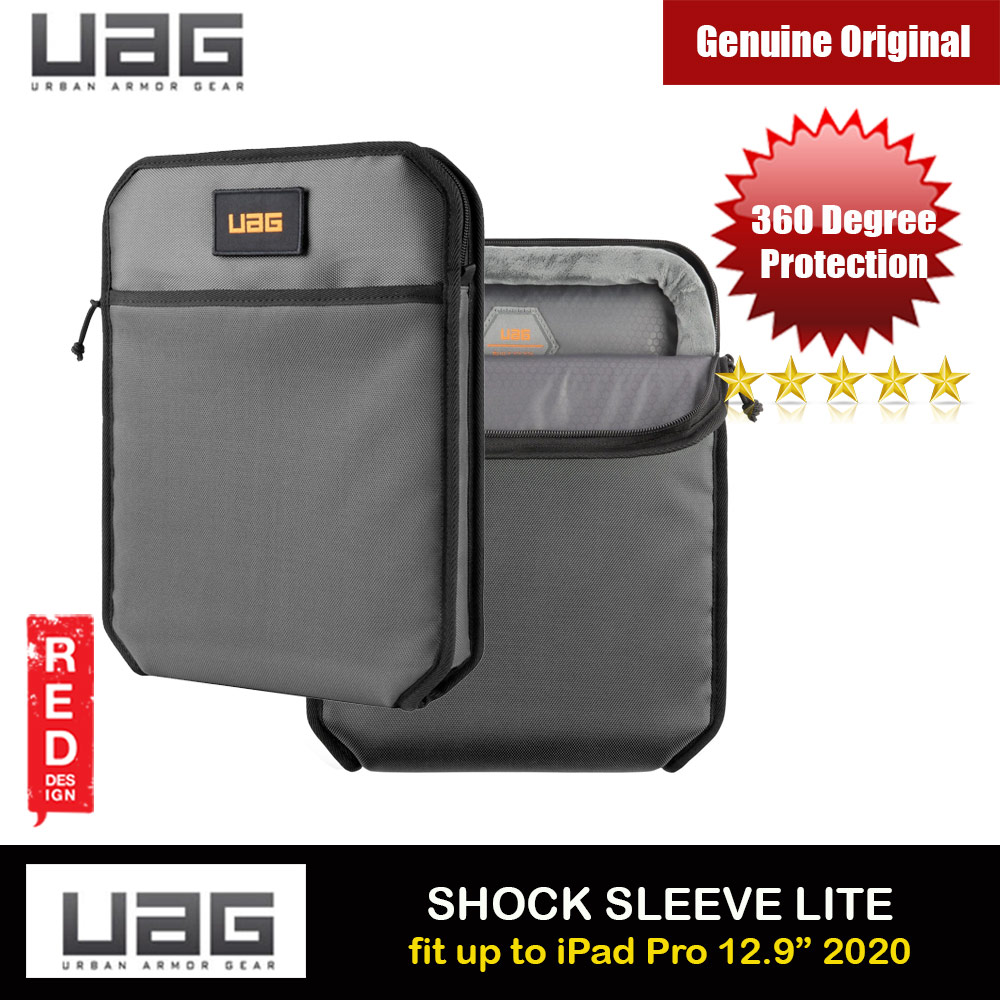 Picture of UAG SHOCK SLEEVE LITE Tough 360 Degree Protection Slim and Lightweight Sleeve for iPad Pro 12.9 A2229, A2069, A2232, A2233 (Grey) Apple iPad Pro 12.9 4nd gen 2020- Apple iPad Pro 12.9 4nd gen 2020 Cases, Apple iPad Pro 12.9 4nd gen 2020 Covers, iPad Cases and a wide selection of Apple iPad Pro 12.9 4nd gen 2020 Accessories in Malaysia, Sabah, Sarawak and Singapore 